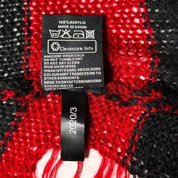 KILLSTAR Sweater Dress Sz.S  Red Black Knit Distressed Bell Sleeve Goth Punk - Picture 13 of 15